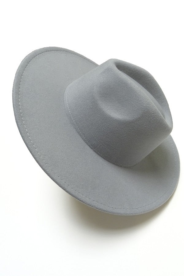 A VINTAGE PLAIN FEDORA HAT - Image 10