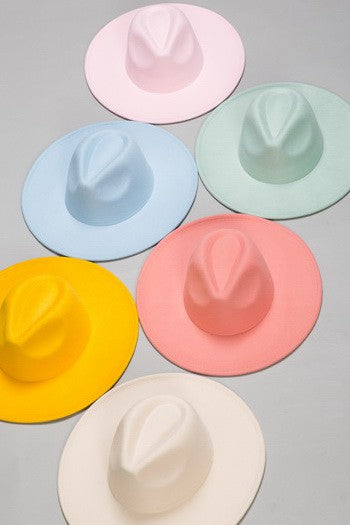 A VINTAGE PLAIN FEDORA HAT - Image 2