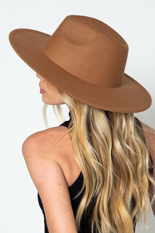 A VINTAGE PLAIN FEDORA HAT - Image 6