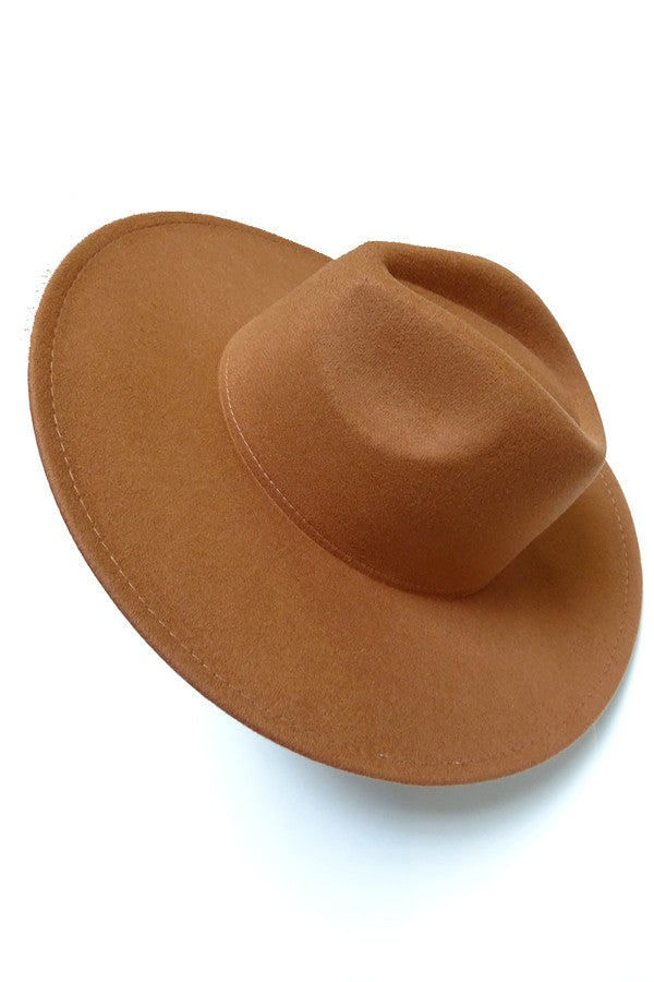 A VINTAGE PLAIN FEDORA HAT - Image 9