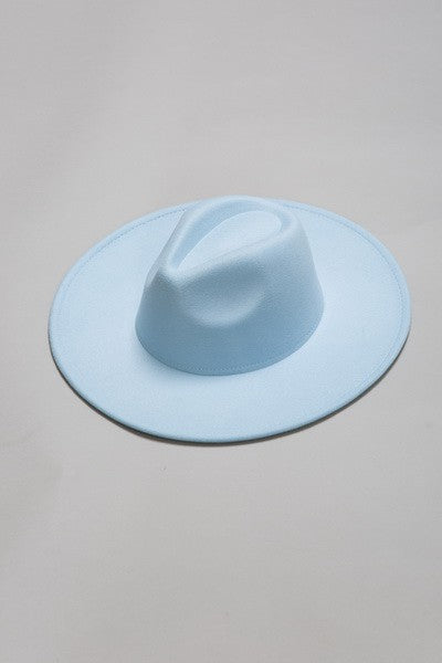 A VINTAGE PLAIN FEDORA HAT - Image 16