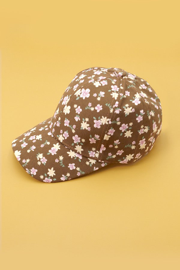FLORAL CASUAL BASEBALL CAP - Image 5