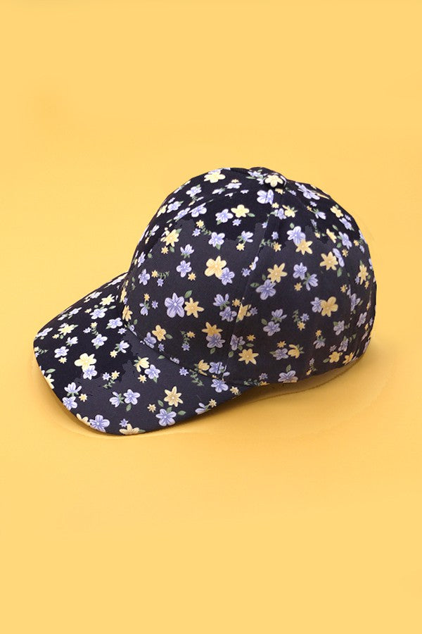 FLORAL CASUAL BASEBALL CAP - Image 3