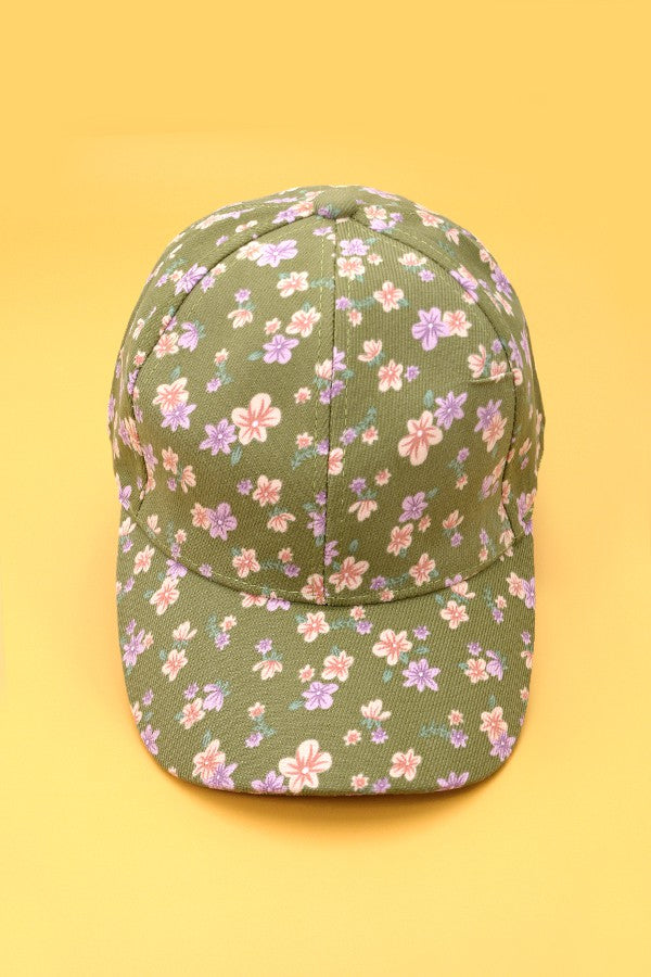 FLORAL CASUAL BASEBALL CAP - Image 8