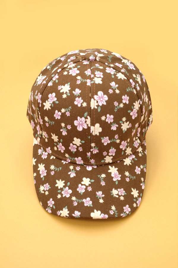 FLORAL CASUAL BASEBALL CAP - Image 9