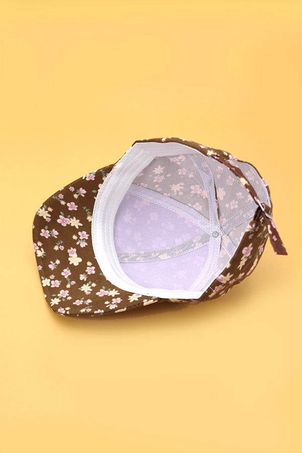 FLORAL CASUAL BASEBALL CAP - Image 6