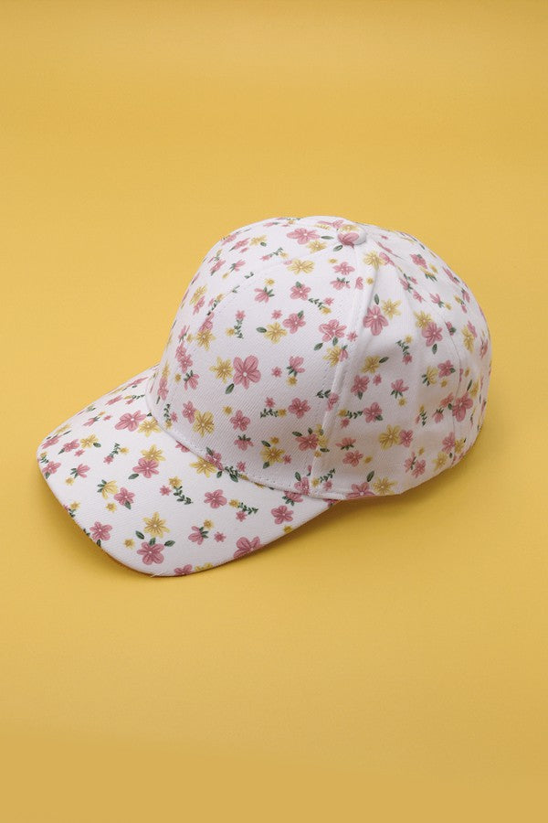 FLORAL CASUAL BASEBALL CAP - Image 4
