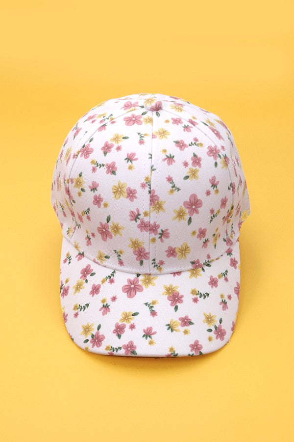 FLORAL CASUAL BASEBALL CAP - Image 7