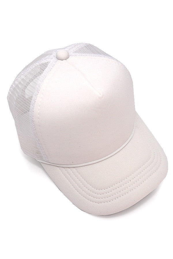 TRUCKER HAT FOAM FRONT MESH BACK HAT CAP - Image 7