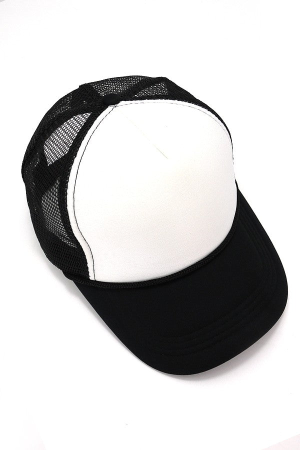 TRUCKER HAT FOAM FRONT MESH BACK HAT CAP - Image 8