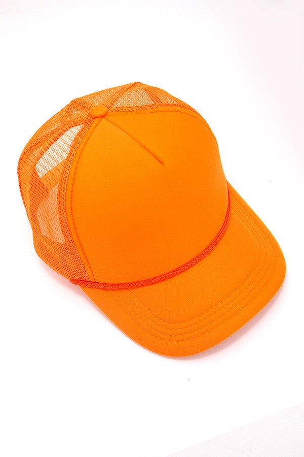 TRUCKER HAT FOAM FRONT MESH BACK HAT CAP - Image 3
