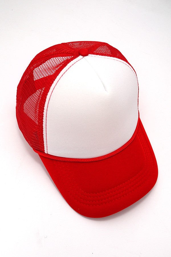TRUCKER HAT FOAM FRONT MESH BACK HAT CAP - Image 6