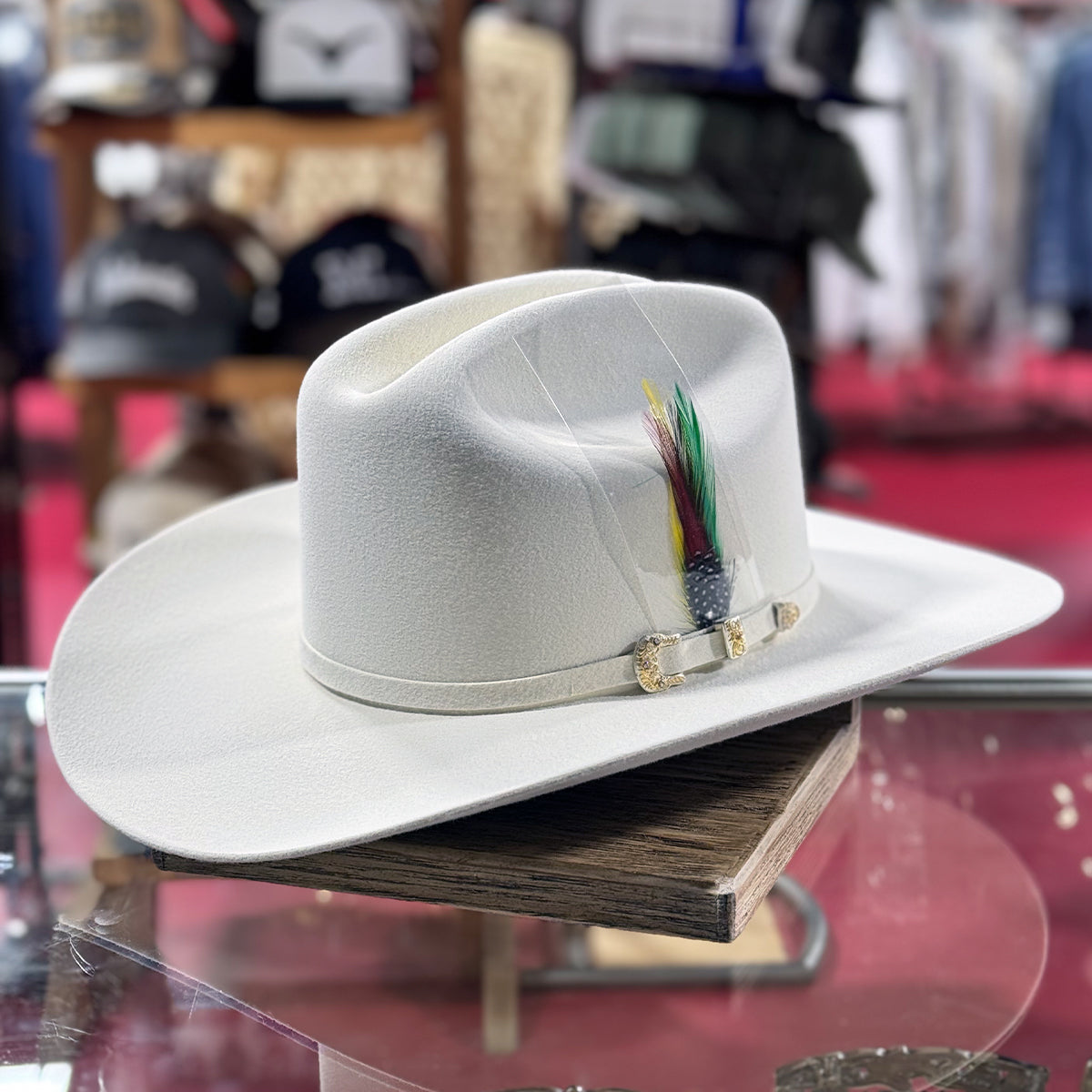 Tombstone 20X Chaparral White Felt Cowboy Hat