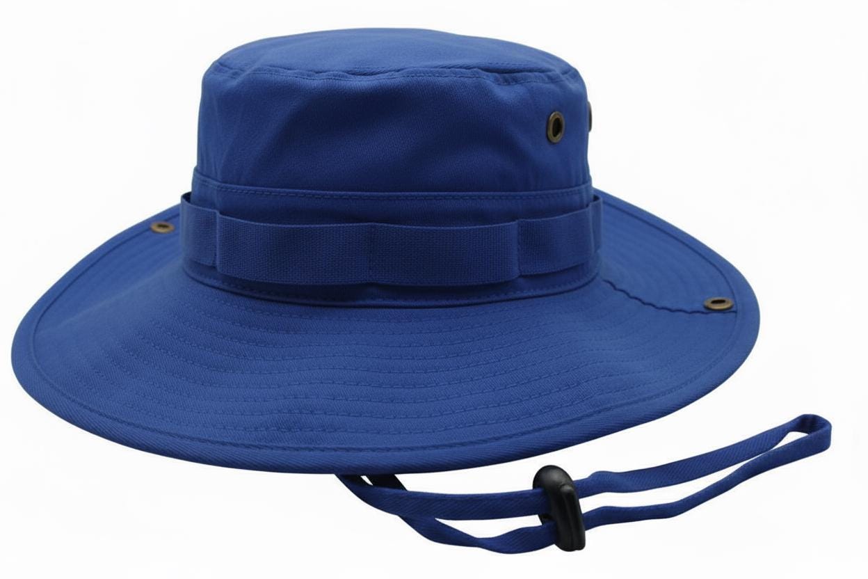 Cotton Boonie Hat - Adjustable UPF 50+ Outdoor Sun Protection - Embroidery Ready - Image 13